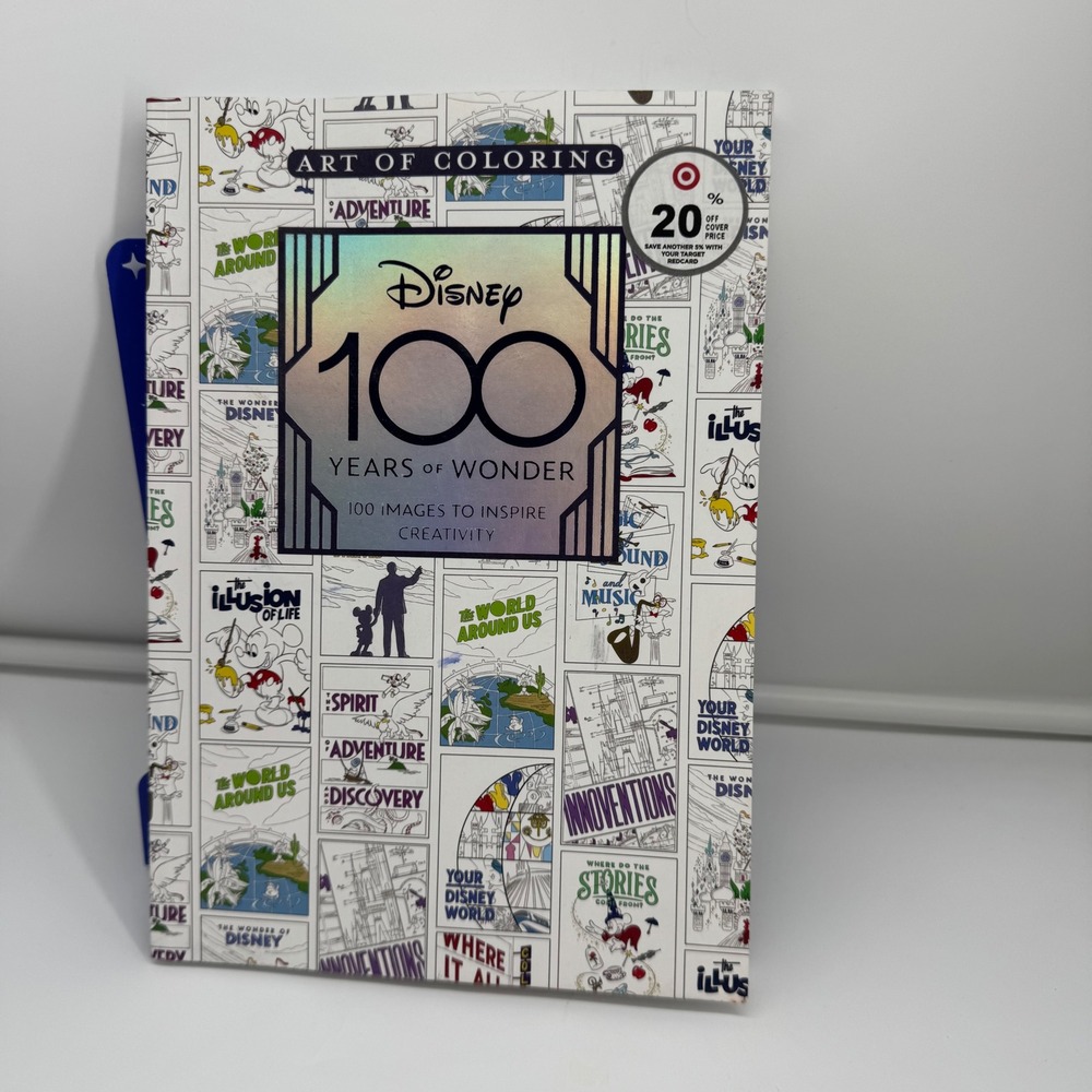 Disney 100 Years of Wonder Art of Coloring Book 100 Images to Inspire Creativity